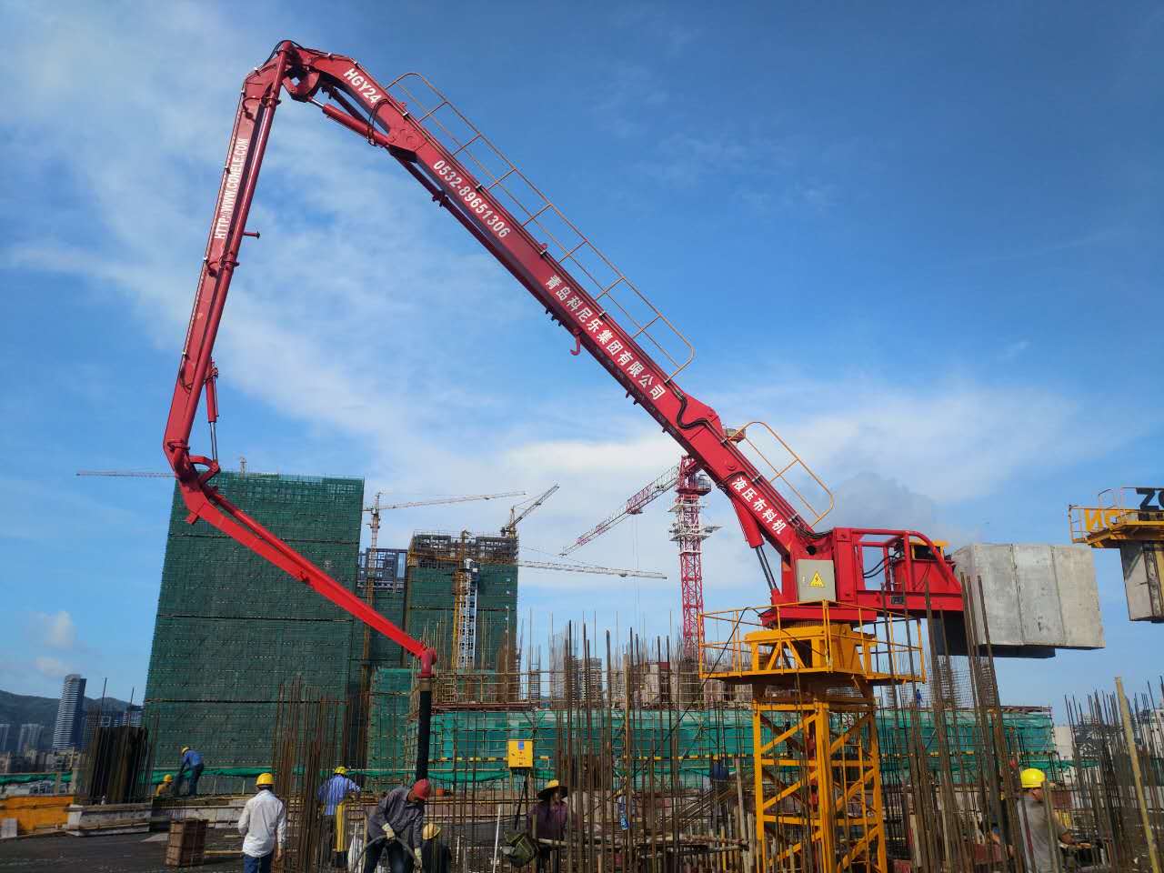 混凝土布料機，布料機
